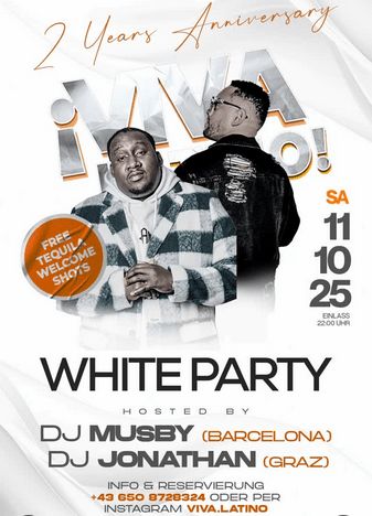 ¡VIVA LATINO! White Party