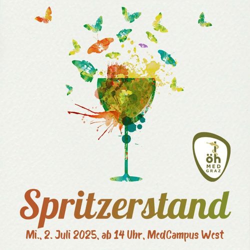 Letzter Spritzerstand des Sommersemesters! 🥂
