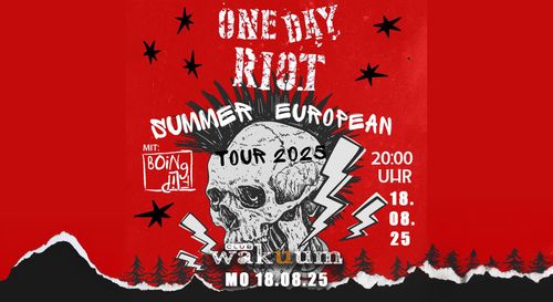  Monday Punk: One Day Riot u. Boing Flip