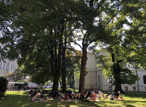 Yoga am Campus