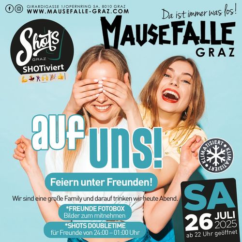 Auf Uns - Feier unter Freunden