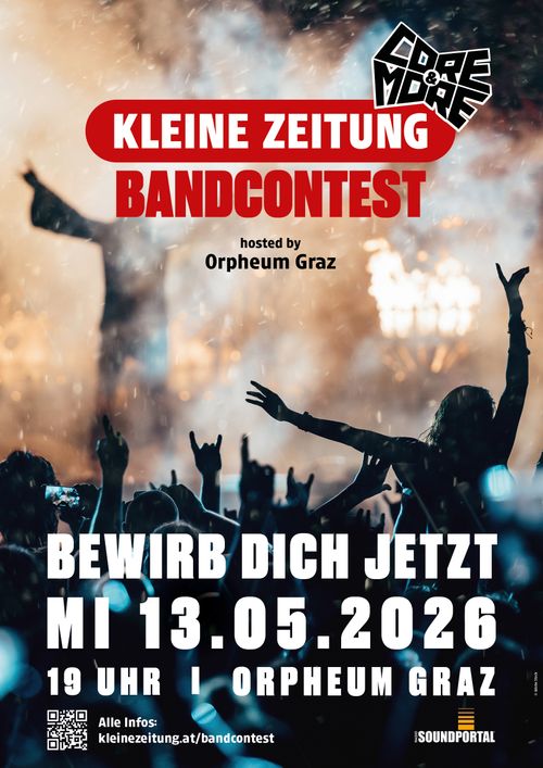 Kleine Zeitung Bandcontest – CORE&MORE-Edition