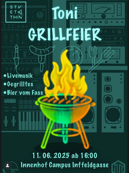 Grillfeier Stv. Elektrotechnik-Toningenieur
