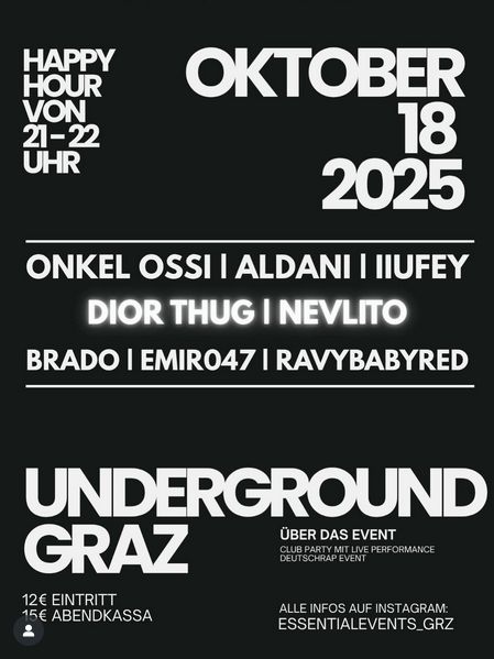 Underground Graz @SchrilleGrille