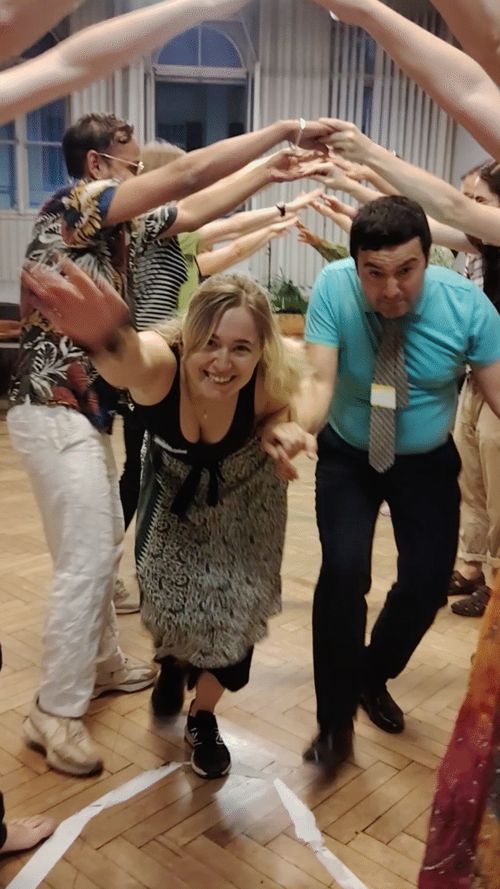 Contra Dance mit Live Band Woodcut